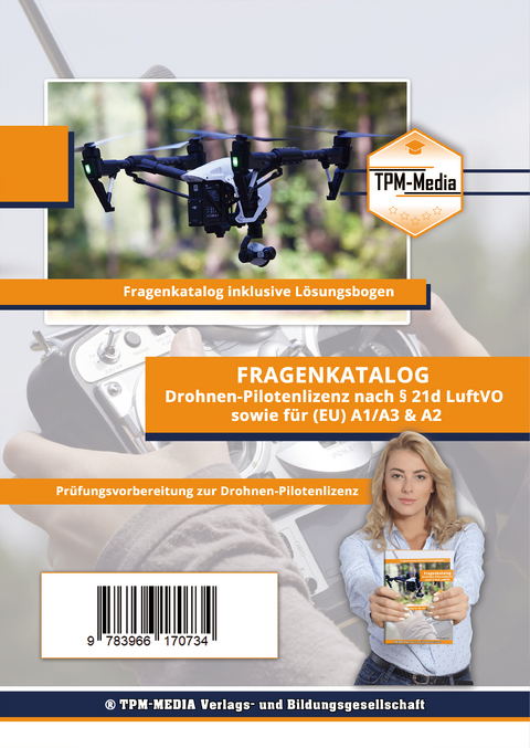 Fragenkatalog für die Drohnenlizenz (Printversion/Buch) - Thomas Mueller