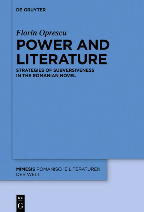 Power and Literature - Florin Oprescu