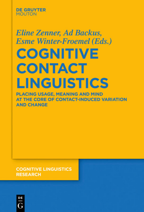 Cognitive Contact Linguistics - 