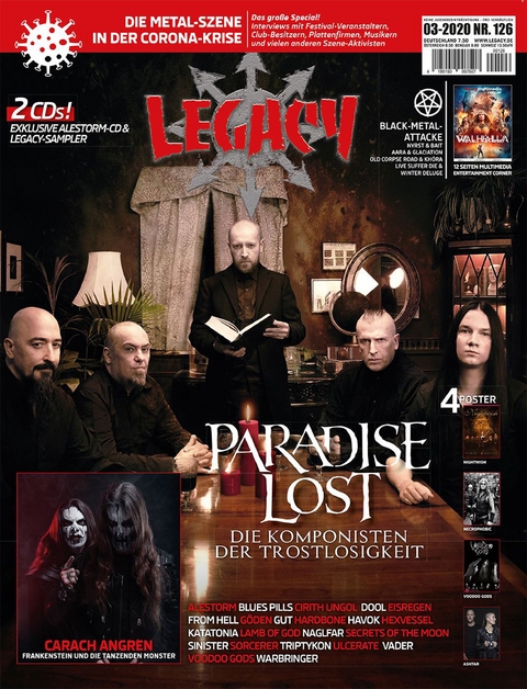 LEGACY MAGAZIN: THE VOICE FROM THE DARKSIDE - Björn Sülter