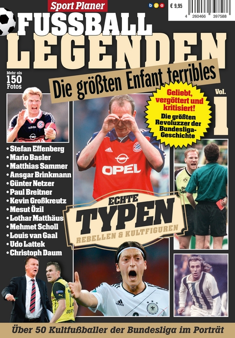 Sport Planer FUSSBALL LEGENDEN Vol. 1 - Oliver Buss