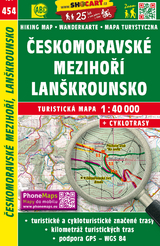 Českomoravské mezihoří, Lanškrounsko / Böhmisch-Mährisches Mezihoří, Landskron (Wander - Radkarte 1:40.000)