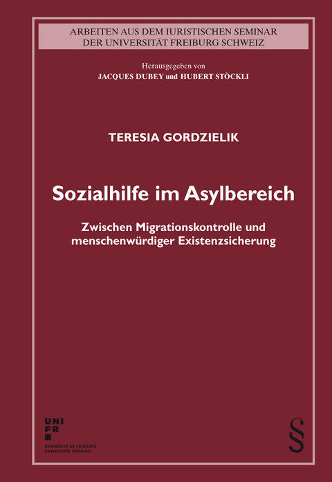 Sozialhilfe im Asylbereich - Teresia Gordzielik