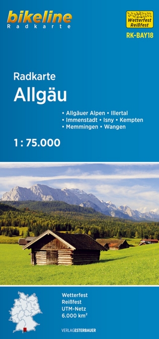Radkarte Allgäu (RK-BAY18) - Esterbauer Verlag