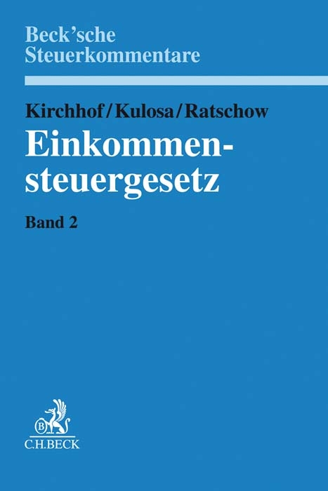 Einkommensteuergesetz Band 2: §§ 9-25 - 