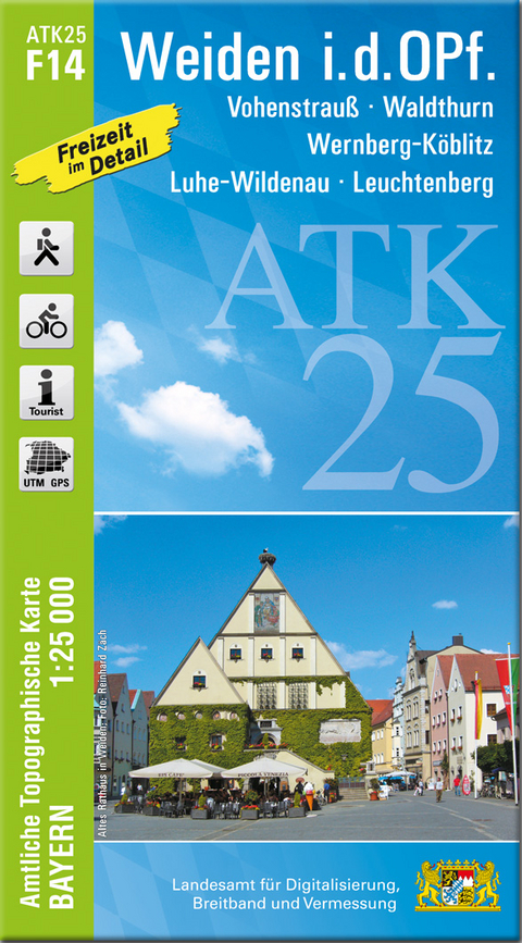 ATK25-F14 Weiden i.d.OPf. (Amtliche Topographische Karte 1:25000)