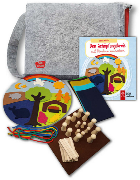 Der Schöpfungskreis - eine Erzähltasche mit Legematerial und Praxisbuch - Ulrich Walter