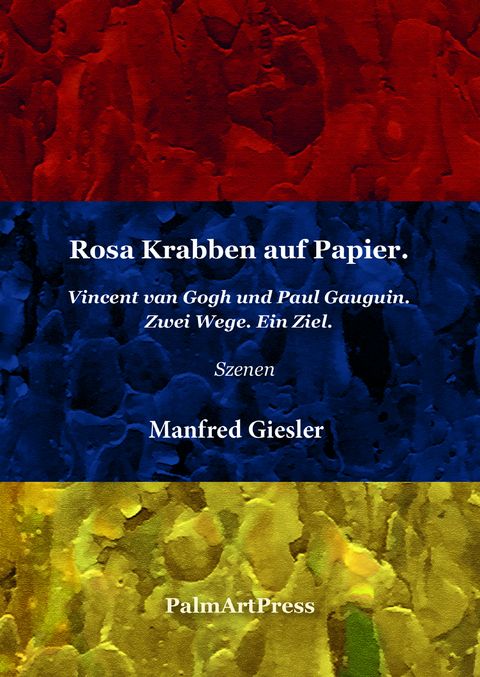 Rosa Krabben auf Papier. - Giesler Manfred