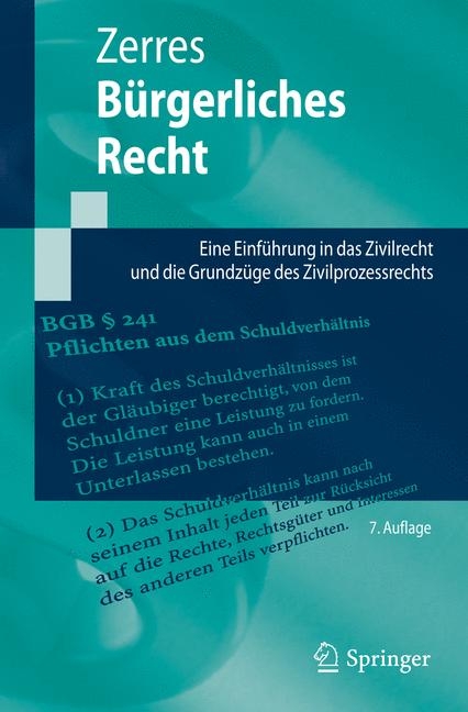 Bürgerliches Recht - Thomas Zerres