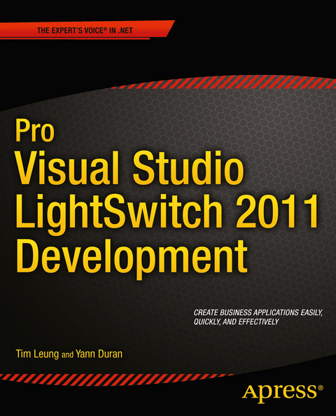 Pro Visual Studio LightSwitch 2011 Development -  Yann Duran,  Tim Leung