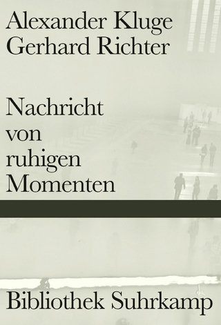 Nachricht von ruhigen Momenten - Alexander Kluge; Gerhard Richter