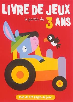 Livre de jeux, à partir de 3 ans