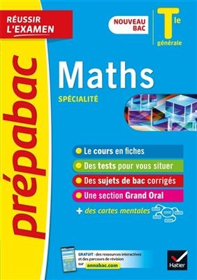 Maths spécialité, terminale générale : nouveau bac - Ludovic Alasseur, Franck Ellul, P. Larivière