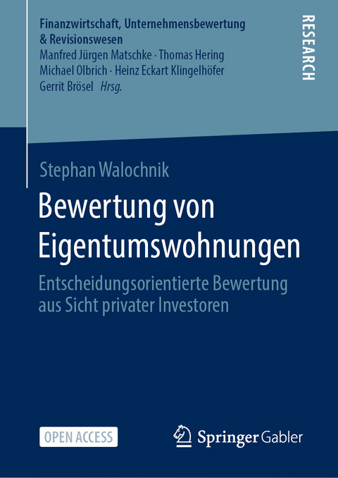 Bewertung von Eigentumswohnungen - Stephan Walochnik