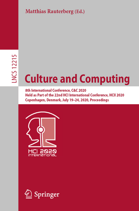 Culture and Computing - 