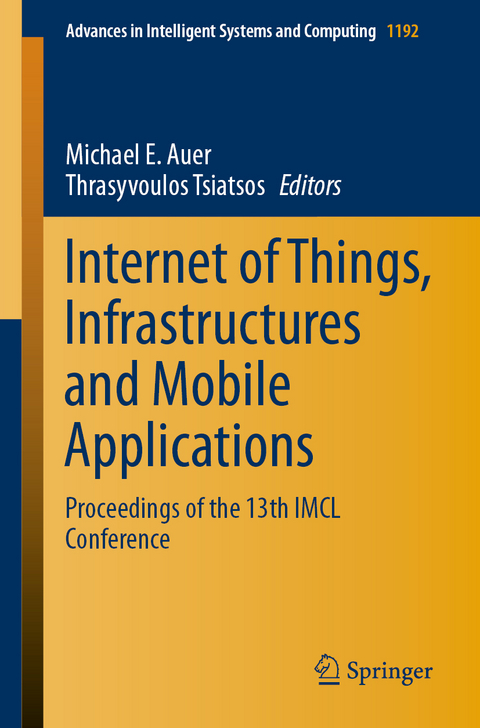 Internet of Things, Infrastructures and Mobile Applications - 