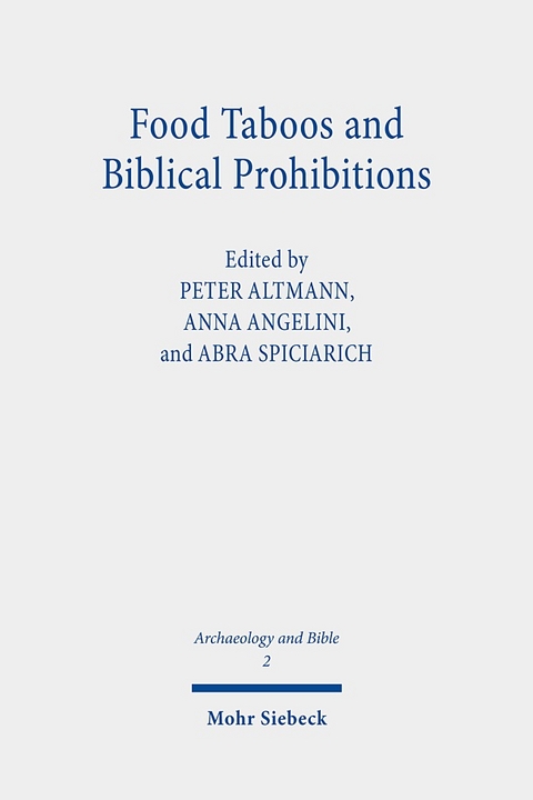 Food Taboos and Biblical Prohibitions - 