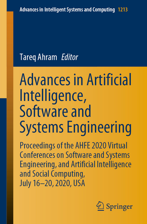 Advances in Artificial Intelligence, Software and Systems Engineering - 