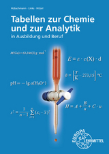 Tabellen zur Chemie und zur Analytik - Erich Hitzel, Heinz Hug, Werner Krause, Ingo Tausendfreund