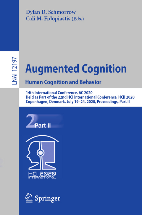 Augmented Cognition. Human Cognition and Behavior - 