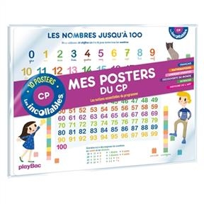 Mes posters du CP : les notions essentielles du programme : 10 posters Les incollables