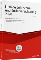 Lexikon Lohnsteuer und Sozialversicherung 2020 - inkl. Onlinezugang - 