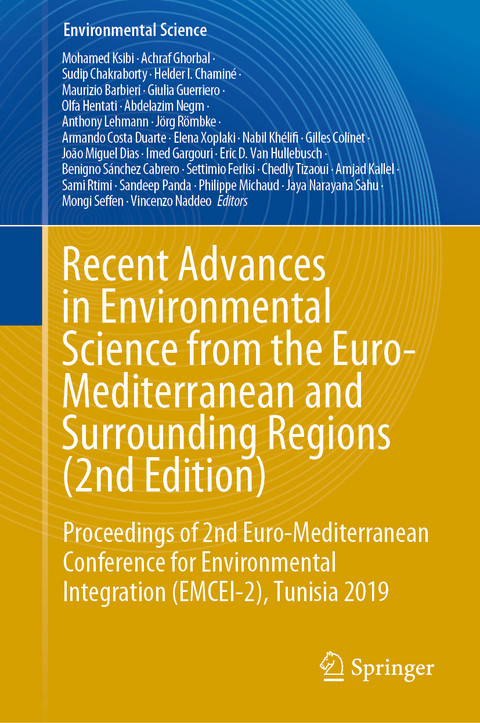 Recent Advances in Environmental Science from the Euro-Mediterranean and Surrounding Regions (2nd Edition) - 