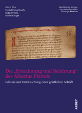 Die „Ermahnung und Belehrung“ des Albertus Pistoris - 