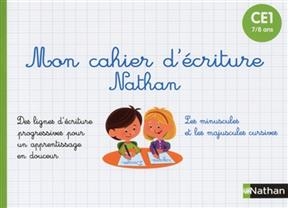 Mon cahier d'écriture Nathan CE1, 7-8 ans - Jeanine Villani