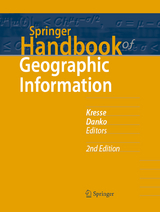 Springer Handbook of Geographic Information - Kresse, Wolfgang; Danko, David