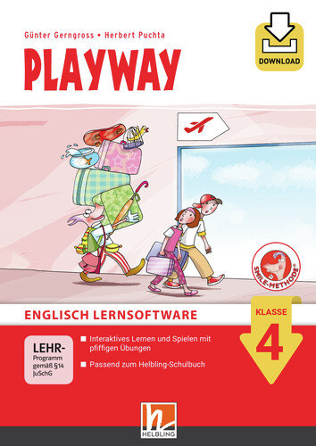 Playway 4 Englisch Lernsoftware - Box mit Booklet und Download-Code - Herbert Puchta, Günter Gerngross