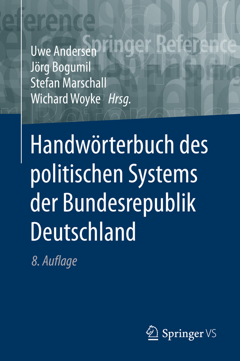 Handwörterbuch des politischen Systems der Bundesrepublik Deutschland - 