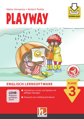 Playway 3 Englisch Lernsoftware - Box mit Booklet und Download-Code - Herbert Puchta, Günter Gerngross
