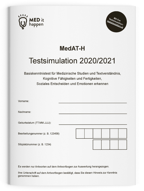 Die originale MedAT Testsimulation von MEDithappen - Pascal Casetti, Bedirhan Boztepe