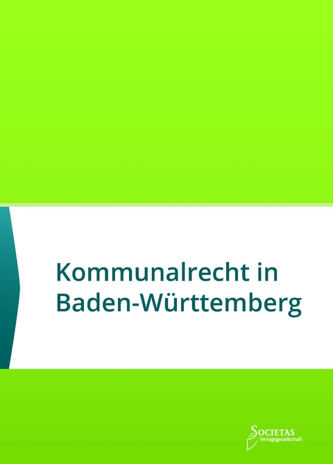 Kommunalrecht in Baden-Württemberg - 