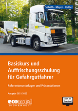 Basiskurs und Auffrischungsschulung für Gefahrgutfahrer - Sabath, Uta; Meyer, Tom; Ridder, Klaus