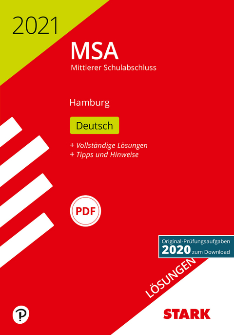 STARK Lösungen zu Original-Prüfungen und Training MSA 2021 - Deutsch - Hamburg