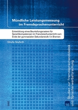 Mündliche Leistungsmessung im Fremdsprachenunterricht - Sibylle Seyferth