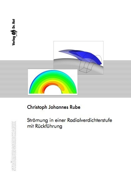 Strömung in einer Radialverdichterstufe mit Rückführung - Christoph Johannes Rube