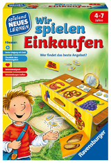 Ravensburger 24985 - Wir spielen Einkaufen - Spielen und Lernen für Kinder, Lernspiel für Kinder ab 4-7 Jahren, Spielend Neues Lernen für 2-4 Spieler - Teubner, Marco