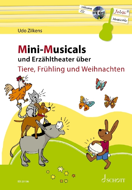 Mini-Musicals und Erzähltheater über Tiere, Frühling und Weihnachten - Udo Zilkens