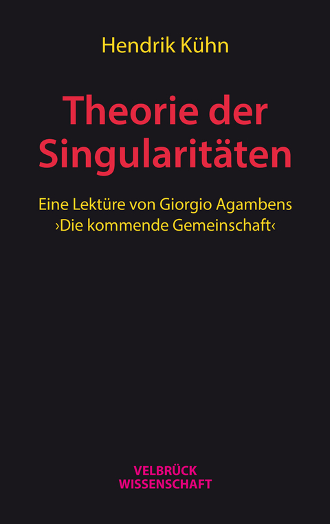 Theorie der Singularitäten - Hendrik Kühn