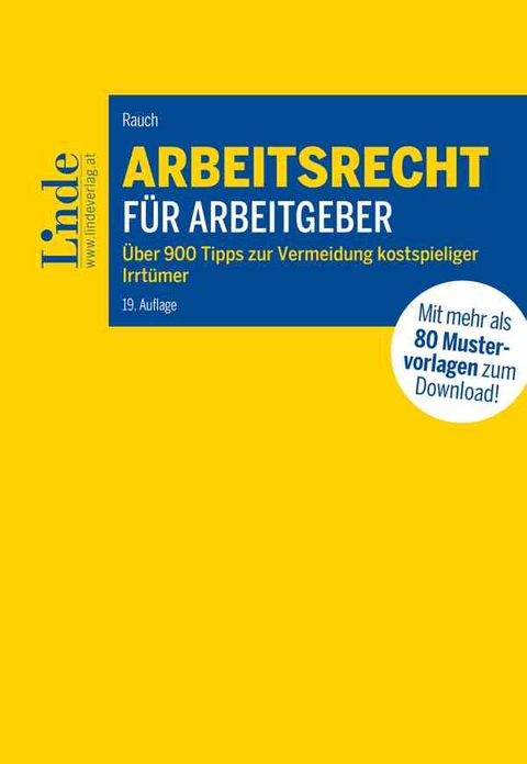 Arbeitsrecht für Arbeitgeber - Thomas Rauch