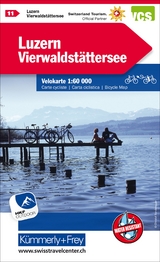 Kümmerly+Frey Velokarte 11 Luzern, Vierwaldstättersee 1:60.000