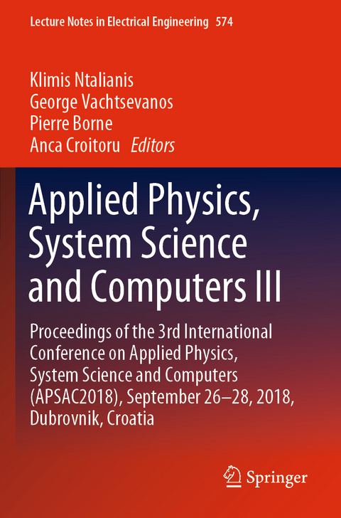 Applied Physics, System Science and Computers III - 