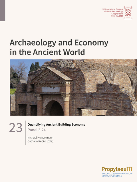 Quantifying Ancient Building Economy - 