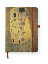 Klimt 16x22 cm - Blankbook - 192 blanko Seiten - Hardcover - gebunden - 