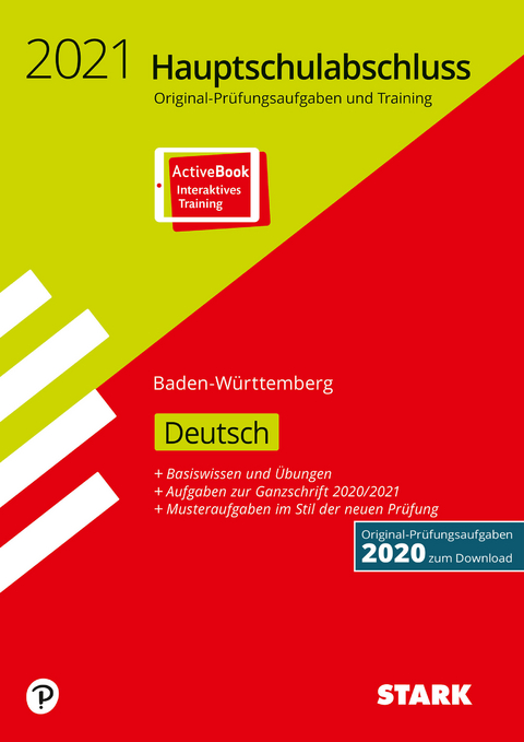 STARK Original-Prüfungen und Training Hauptschulabschluss 2021 - Deutsch 9. Klasse - BaWü