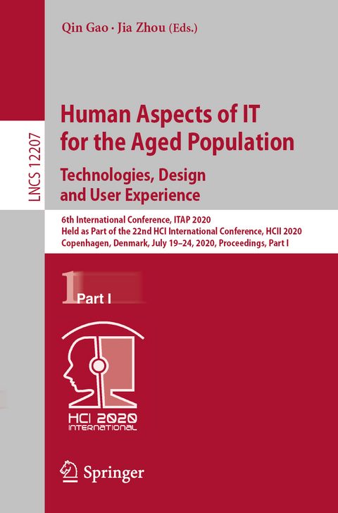 Human Aspects of IT for the Aged Population. Technologies, Design and User Experience - 