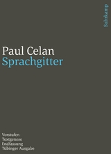 Werke. Tübinger Ausgabe - Paul Celan